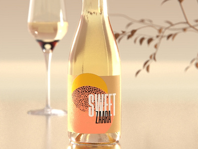 Sweet zaara 3d label print
