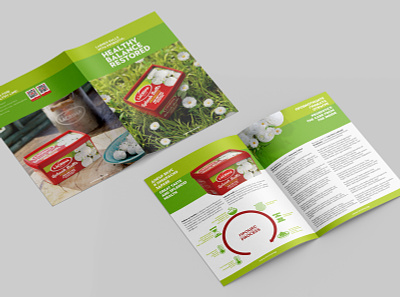 Brochure for a new product design print