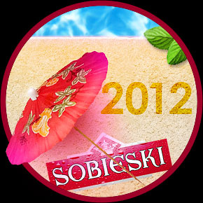 Sobieski 2012 cocktails flyer print summer