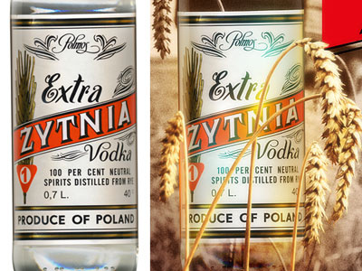 Zytnia Poster - retouch alcohol drink drinks print retouch vodka