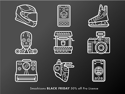 Smashicons - Black Friday black friday icons isometric
