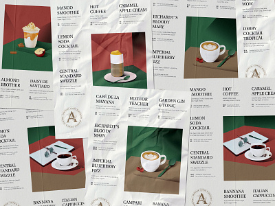 Aramour - Coffee branding graphic design logo