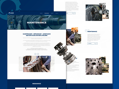 Somville - Machining/ Maintenance - Webdesign communication creative design factory graphic machining nicolastumerelle ui ui design ux ux design ux-ui website