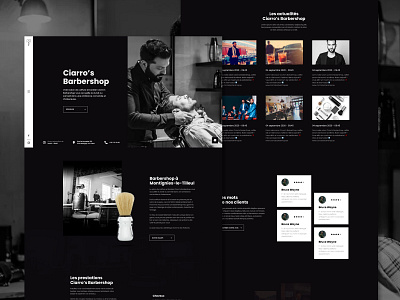 Ciarro's Barbershop - Webdesign