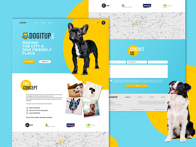 Dogitup - One page