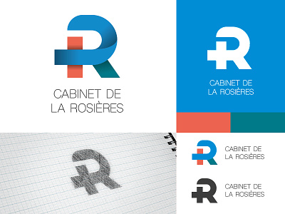 Logo - Cabinet La Rosières #2 creative design doctor graphic illustration logo medic medical medicinal medicine vector