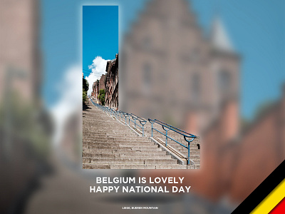 Belgium is Lovely #3 belgium capital letters city creative day design graphic l letters liege lovely national national day