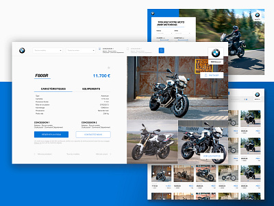 Find Your BMW Motorrad - Platform #2 blue bmw creative design desktop ecommerce graphic motorbike motorrad ui ui design ux ux ui ux design ux ui website