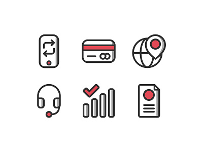 Icon Design for Telecom Services