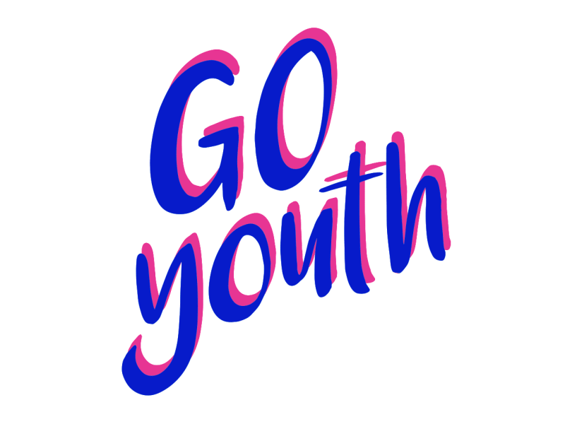 Logo Go Youth after effects animation colors gif logo motion transitions video