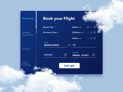 Flight booking / Concept airport app blue app booking concept flight flight app flight booking flight configurator shot stepper webapp