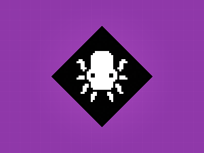 Modulus Kraken identity kraken logo pixel
