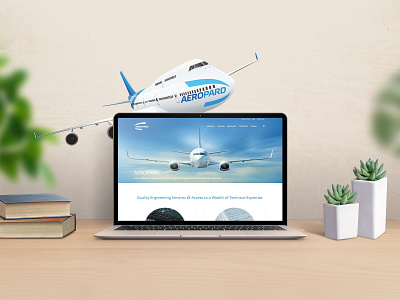 Aeropard website design development ui webstie wordpress
