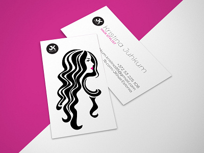 JK hair business card