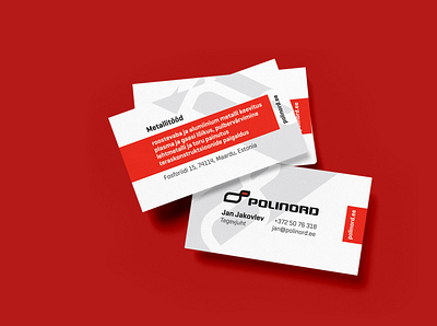 Polinord Business Card business card business card design businesscard