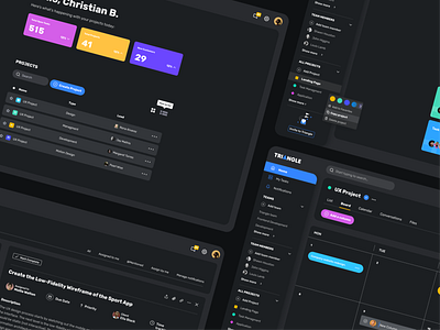 ▲TRIANGLE | Task Management Dashboard