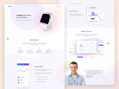Appart - App Landing Page - 2