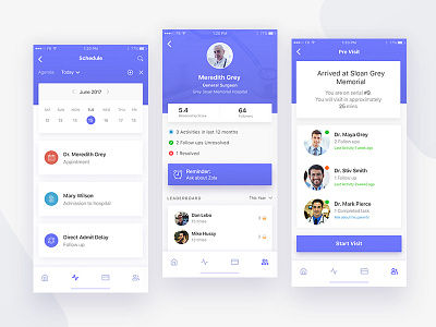 Medical/Healthcare Appointment Mobile App Design by Md. Shahadat ...