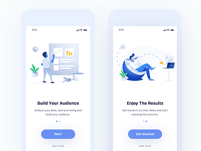 Social Media iOS App UI Kit - WIP android application design illustration ios ios app design iphone design mobile design social app ui ui design ux ux design