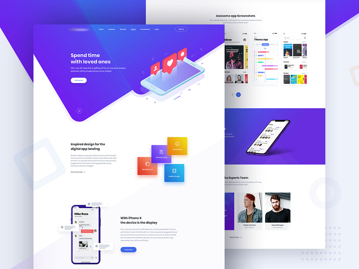 Saasland App Software Saas Startup Showcase Theme Landing Page By Md 