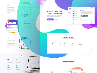 Appland - App, Software, Saas, Startup WordPress Theme illustration landing landing page ui ui design uiux ux ux design web application design web design website design