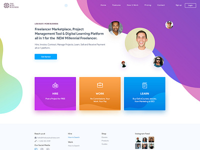 B2B & B2C Website Landing Page Design b2b website design b2c website design illustration landing landing page landing page design ui ui design uiux ux ux design web design website design