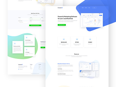 Marketing Software/Saas Landing Page Design