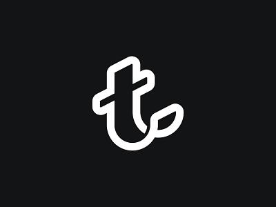 Letter "T" logo