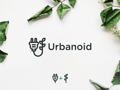 Urban farming branding design farm farming graphicdesign icon leaf leaves logo logodesign mark simple urbanfarming