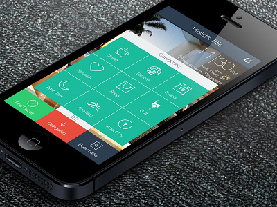 iOS 7 application for iphone 5 Flat
