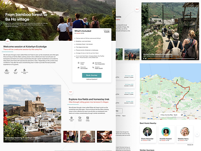 Travelling Tourism Website Design