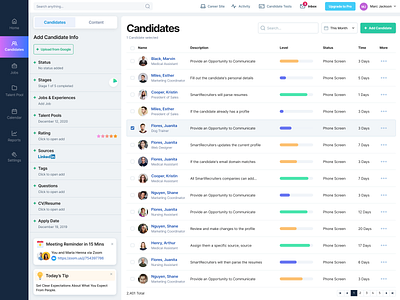 HR Platform SaaS Web App