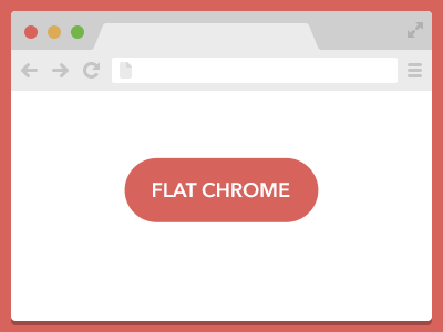 Flat Chrome browser chrome download flat freebie psd ui vector