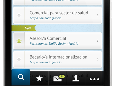 iPhone App app browse ios iphone ui user interface