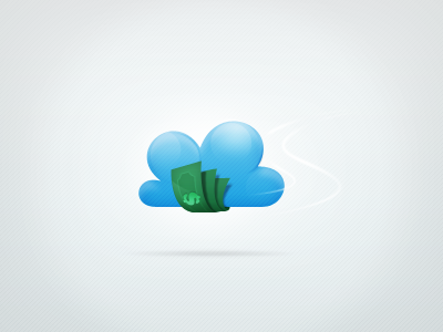 Cloud Icon blue cloud icon illustration user interface zencash