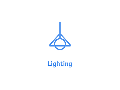 Lighting icon ui