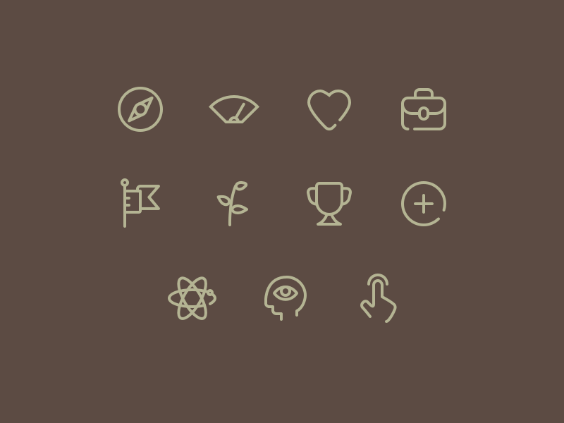 App Icons by Bruno Felicio on Dribbble