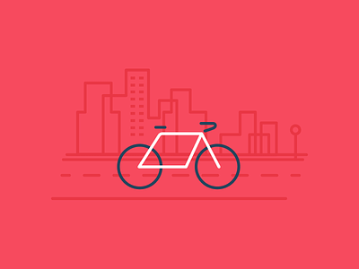City Bike bike illustration