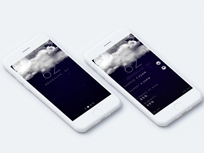 Weather App app daily ui ios mockup ui ux weather