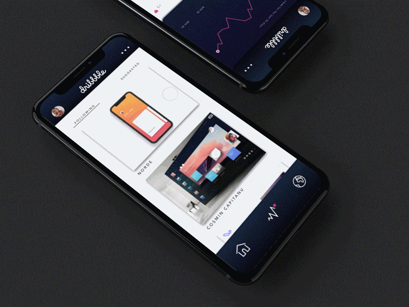 Dribbble App Redesign