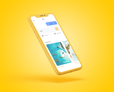 Flee booking flights invision invisionstudio ios mockup travel travel app