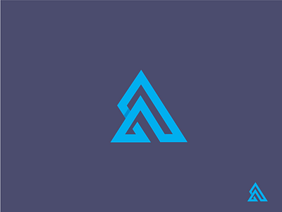 Atuar Technology logo logodesign minimal monogram