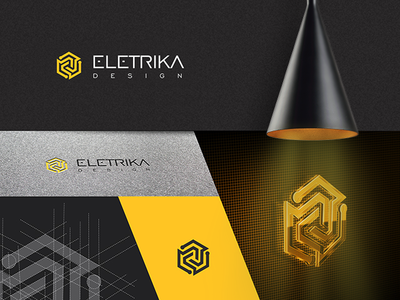 Eletrika light design design eletric logo logodesign logotype