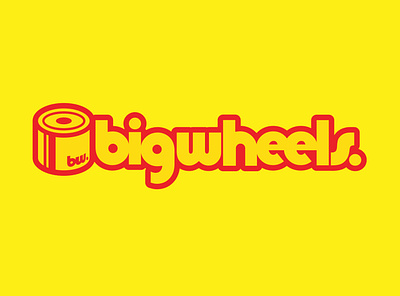 Big Wheels Skate Crew logo icon logo logotype typogaphy