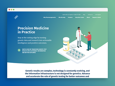 New Website for Pharmacogenomics Software Company