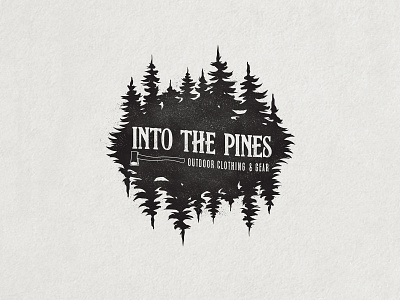 Into the pines. Logo