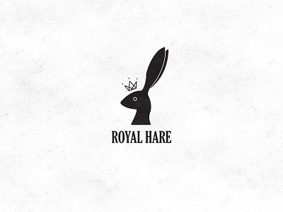 Royal Hare Logo brand identity branding burger burger logo burgers design food icon illustration typography vector