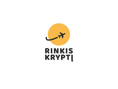 Rinkis Kryptį | Travel agency Logo