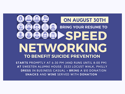 Speed Networking Flyer Event