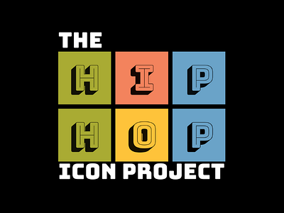 The Hip Hop Icon Project brand branding canva design illustration